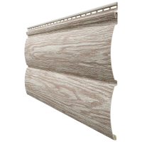 Виниловый сайдинг - серия LUX Блок-Хаус D4,7T,( под бревно) Орех Виниловый сайдинг - серия LUX Блок-Хаус D4,7T,( под бревно) Орех